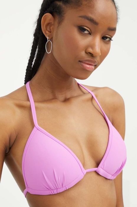 Купальний бюстгальтер Answear Lab колір фіолетовий ущільнена чашечка (3258620) Купальний бюстгальтер Answear Lab колір фіолетовий ущільнена чашечка (3258620)