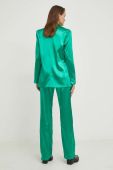 Комплект - жакет та штани Answear Lab жіночий колір зелений