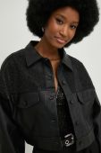 Куртка Answear Lab жіноча колір чорний перехідна oversize (2917946) Куртка Answear Lab жіноча колір чорний перехідна oversize (2917946)