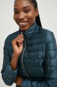 Пухова куртка Answear Lab жіноча перехідна колір блакитний Пухова куртка Answear Lab жіноча перехідна колір блакитний