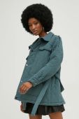 Куртка Answear Lab жіноча колір зелений перехідна oversize (3016035) Куртка Answear Lab жіноча колір зелений перехідна oversize (3016035)