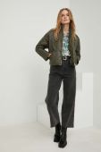 Куртка Answear Lab жіноча колір зелений перехідна (2989336) Куртка Answear Lab жіноча колір зелений перехідна (2989336)