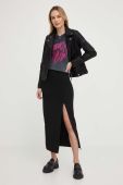 Куртка Answear Lab жіноча колір чорний перехідна (3141707)