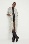 Кімоно Answear Lab колір зелений візерунок Кімоно Answear Lab колір зелений візерунок