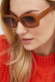 Сонцезахисні окуляри Answear Lab жіночі колір коричневий (3037472) Сонцезахисні окуляри Answear Lab жіночі колір коричневий (3037472)