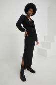 Спідниця Answear Lab колір чорний maxi олівець (2956052)
