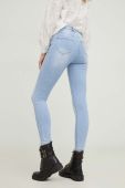 Джинси Answear Lab жіночі висока посадка колір блакитний (3054926)