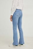 Джинси Answear Lab Push Up жіночі висока посадка колір блакитний