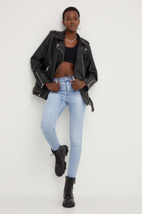 Джинси Answear Lab жіночі колір блакитний (3152293) Джинси Answear Lab жіночі колір блакитний (3152293)