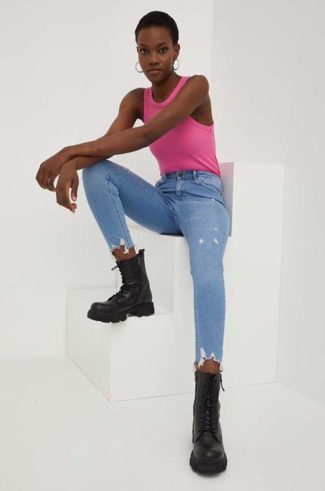 Джинси Answear Lab X Лімітована колекція SISTERHOOD жіночі колір блакитний (3152340) Джинси Answear Lab X Лімітована колекція SISTERHOOD жіночі колір блакитний (3152340)