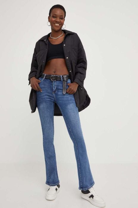 Джинси Answear Lab PUSH UP жіночі висока посадка колір блакитний (3156556) Джинси Answear Lab PUSH UP жіночі висока посадка колір блакитний (3156556)