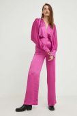 Комбінезон Answear Lab колір рожевий декольте трикутник (2805588) Комбінезон Answear Lab колір рожевий декольте трикутник (2805588)