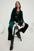 Штани Answear Lab жіночі колір зелений широке висока посадка (2863178) Штани Answear Lab жіночі колір зелений широке висока посадка (2863178)