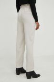 Штани Answear Lab жіночі колір бежевий пряме висока посадка (2956100) Штани Answear Lab жіночі колір бежевий пряме висока посадка (2956100)