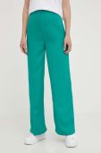 Штани Answear Lab жіночі колір зелений широке висока посадка (3114482) Штани Answear Lab жіночі колір зелений широке висока посадка (3114482)