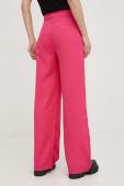 Штани Answear Lab жіночі колір рожевий широке висока посадка (3125106) Штани Answear Lab жіночі колір рожевий широке висока посадка (3125106)