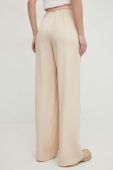 Штани Answear Lab жіночі колір бежевий широке висока посадка (3125114) Штани Answear Lab жіночі колір бежевий широке висока посадка (3125114)
