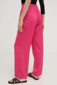 Штани Answear Lab жіночі колір рожевий пряме висока посадка (3242715) Штани Answear Lab жіночі колір рожевий пряме висока посадка (3242715)
