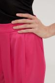 Штани Answear Lab жіночі колір рожевий пряме висока посадка (3242715) Штани Answear Lab жіночі колір рожевий пряме висока посадка (3242715)