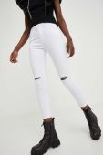 Штани Answear Lab X Лімітована колекція SISTERHOOD жіночі колір білий Штани Answear Lab X Лімітована колекція SISTERHOOD жіночі колір білий