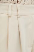 Штани Answear Lab жіночі колір бежевий широке висока посадка (3186490) Штани Answear Lab жіночі колір бежевий широке висока посадка (3186490)