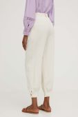 Штани Answear Lab жіночі колір білий широке висока посадка (3213099) Штани Answear Lab жіночі колір білий широке висока посадка (3213099)