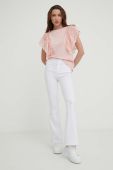 Джинси Answear Lab жіночі колір білий висока посадка (3225365) Джинси Answear Lab жіночі колір білий висока посадка (3225365)