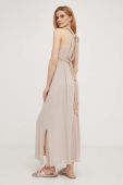 Сукня Answear Lab колір бежевий maxi розкльошена (3380135)