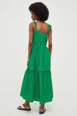 Сукня Answear Lab колір зелений midi розкльошена (3283532)