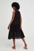 Сукня Answear Lab колір чорний midi розкльошена (3286669)