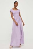 Сукня Answear Lab колір фіолетовий maxi розкльошена (3317520)