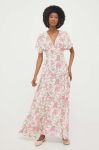 Сукня Answear Lab колір рожевий maxi розкльошена (3307313)