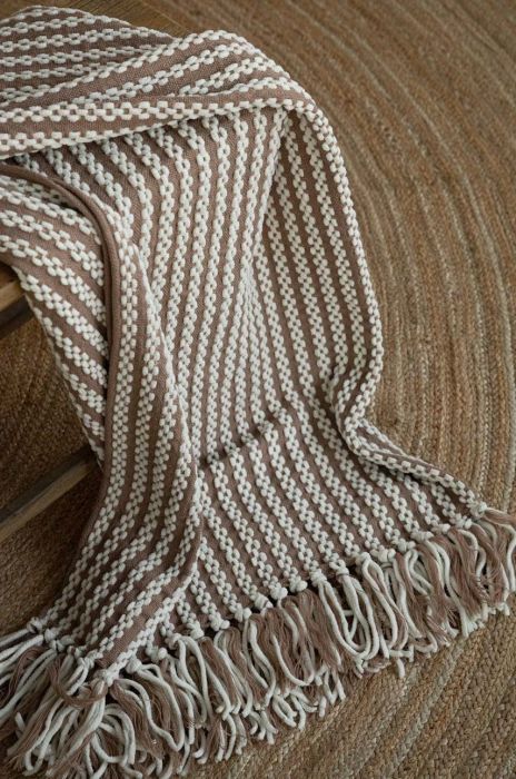 Ковдра Answear Lab колір бежевий (2937300) Ковдра Answear Lab колір бежевий (2937300)