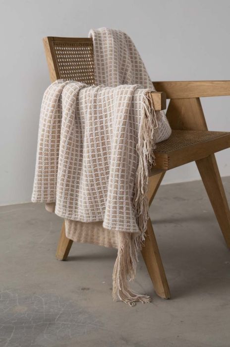 Ковдра Answear Lab колір бежевий (2937302) Ковдра Answear Lab колір бежевий (2937302)