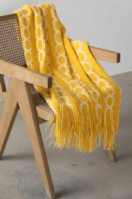 Ковдра Answear Lab колір жовтий (2969321) Ковдра Answear Lab колір жовтий (2969321)