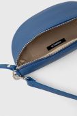 Шкіряна сумка на пояс Answear Lab колір блакитний Шкіряна сумка на пояс Answear Lab колір блакитний