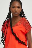 Блузка Answear Lab колір помаранчевий (2976265)