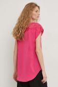 Блузка Answear Lab X Лімітована колекція SISTERHOOD колір рожевий