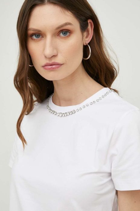 Футболка Answear Lab жіноча колір білий (3001714) Футболка Answear Lab жіноча колір білий (3001714)
