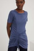 Футболка Answear Lab жіноча колір синій (3220389)