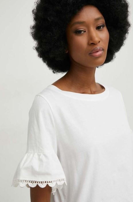 Футболка Answear Lab жіноча колір білий (3029891)