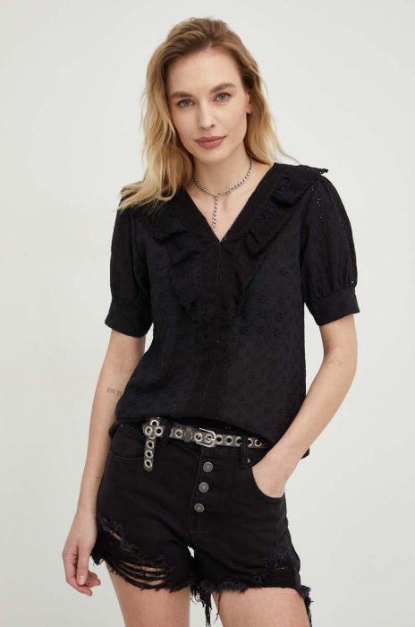 Бавовняна футболка Answear Lab колір чорний (3125214) Бавовняна футболка Answear Lab колір чорний (3125214)