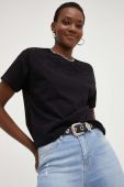 Бавовняна футболка Answear Lab колір чорний (3152433)