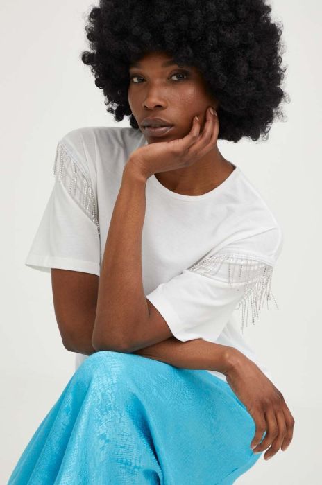 Бавовняна футболка Answear Lab колір білий (3177717) Бавовняна футболка Answear Lab колір білий (3177717)