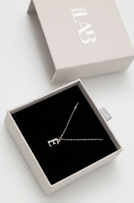 Срібне кольє Answear Lab колір срібний (2662286) Срібне кольє Answear Lab колір срібний (2662286)