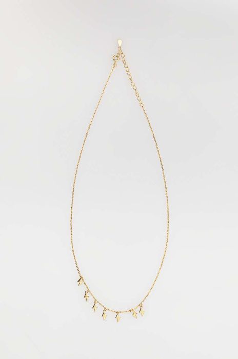 кольє зі срібла з позолотою Answear Lab колір золотий (2859843)