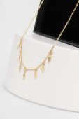 кольє зі срібла з позолотою Answear Lab колір золотий (2859843)