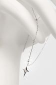 срібне кольє Answear Lab колір срібний (2859851) срібне кольє Answear Lab колір срібний (2859851)