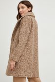 Пальто з вовною Answear Lab колір бежевий перехідний (2776491)