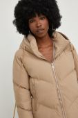 Куртка Answear Lab жіноча колір бежевий зимова (2763062)